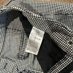 Old Navy Black and White Houndstooth Pants